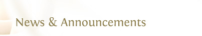 News & Announcements