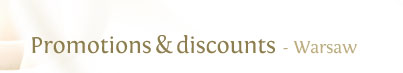 Promotions & discounts