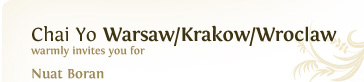 Chai Yo Warsaw/Krakow warmly invites you for Nuat Boran